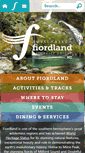 Mobile Screenshot of fiordland.org.nz